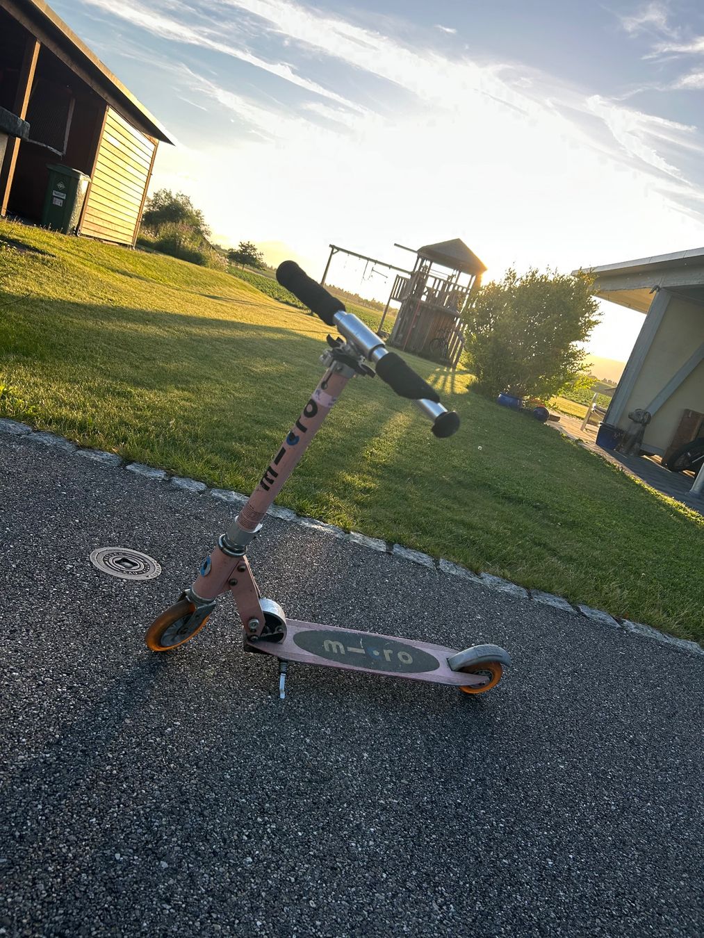 Micro Fahrzeuge für Kinder: Micro Scooter rosa – Gebraucht aus Koppigen von Gustaff14