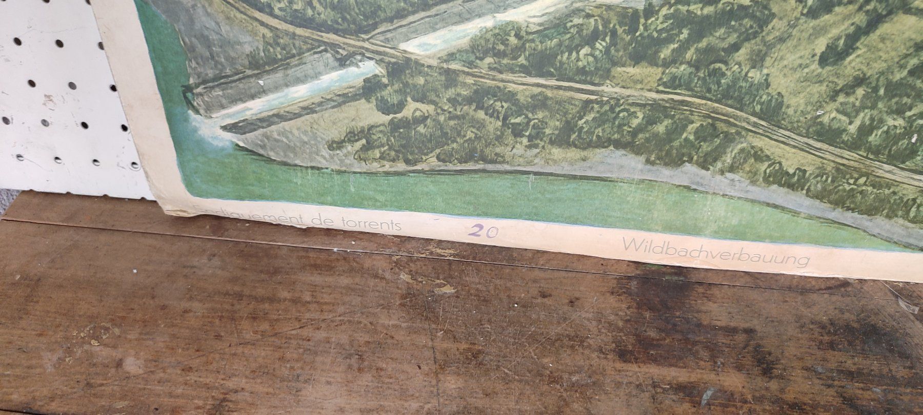 Foto & Immagini: Wunderschönes Schulwandbild Nr 3 Dopelseitig – Usato da Gelterkinden venduto da MYSTOREFORYOU4460ART 8