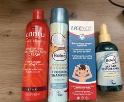 verschiedene Haarprodukte