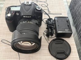 Kit Nikon D90 + Obiettivo Sigma 17-50mm f/2.8 EX DC HSM