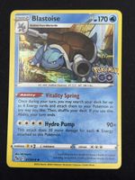 Pokémon GO Blastoise Karte 017/078 von 2022 Holo 🇩🇪