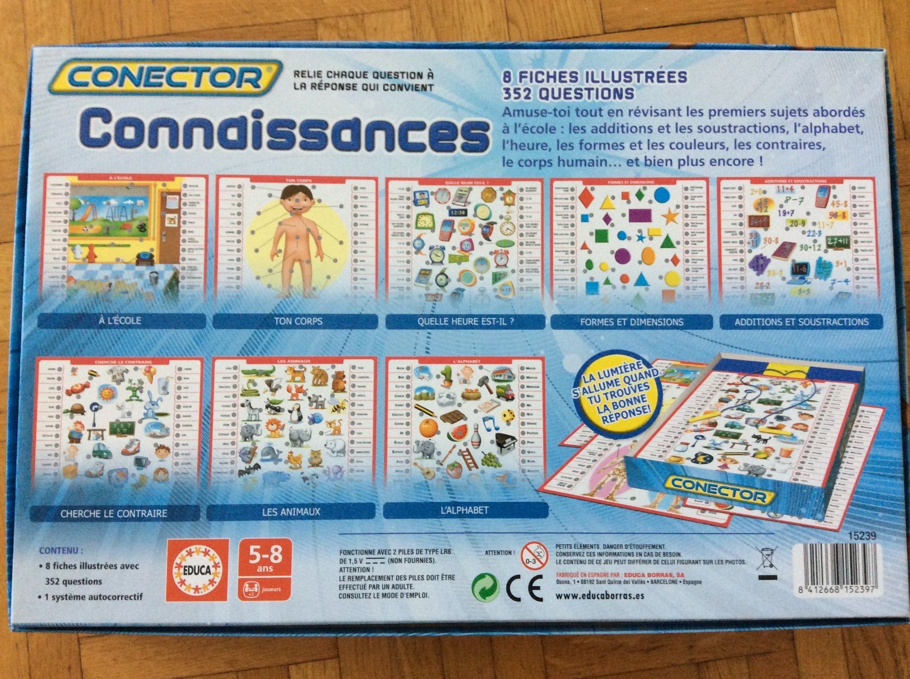 Giochi: Quiz électronique Conector Connaissances – Nuovo (secondo la descrizione) da Le Mont-Pèlerin venduto da dundun1 1