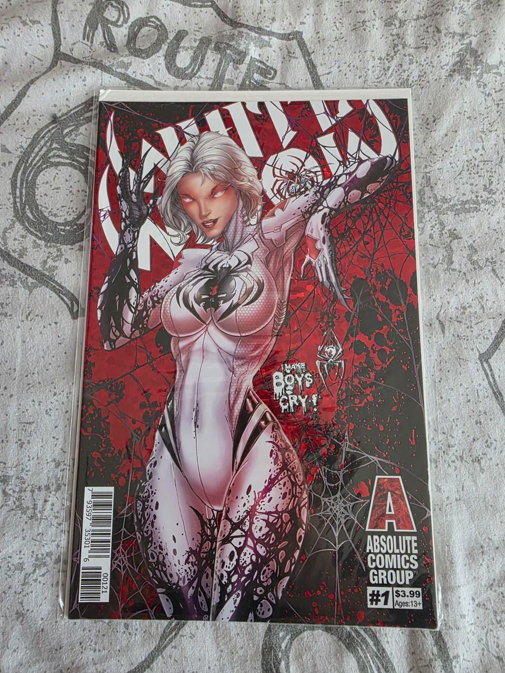 Comics: White Widow (Absolute Comics Group) Variant Bundle RAW – Gebraucht aus Zürich von Sams_FunkoandComics_ 1