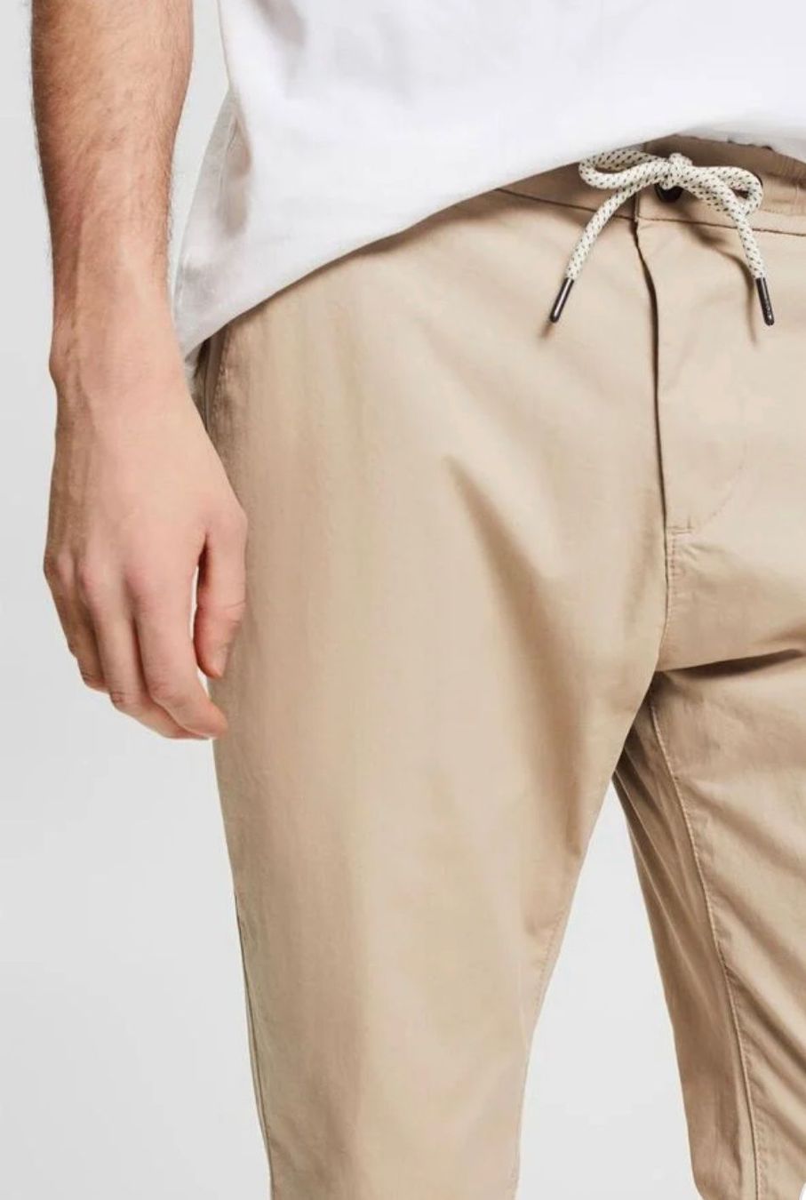 Esprit Pantaloni: Leichte Chino mit Kordelzug – Nuovo e nell'imballaggio originale da Wittenbach venduto da bes_k8vr 4