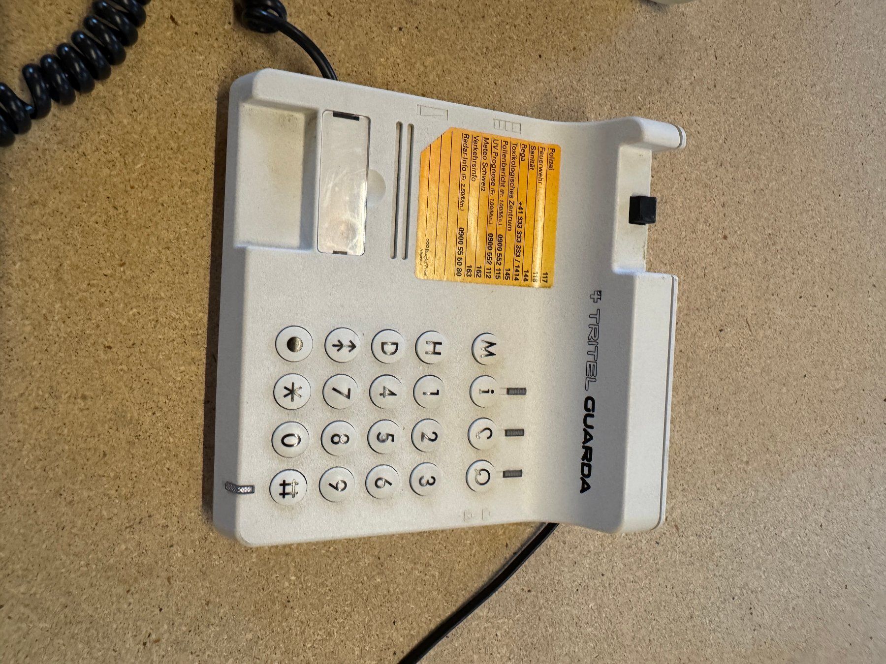 Swisscom Telefoni: Tischstation Telefon Tritel Guarda – Usato da Schafisheim venduto da Hani83 1