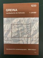 Wanderkarte GREINA