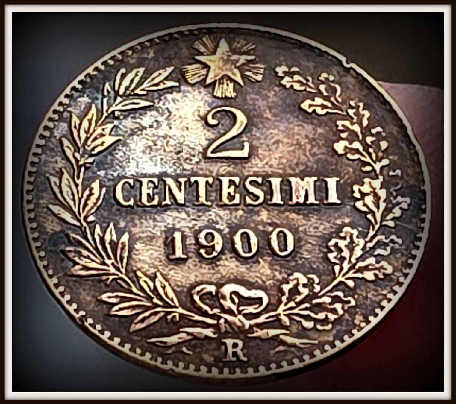 Alle Münzen: ITALIEN 2 CENTESIMI 1900 – Gebraucht aus Winterthur von Creso70 1