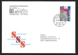 Sonderbrief S. 1493 Versammlung USPhS Tramelan 16.10.1993