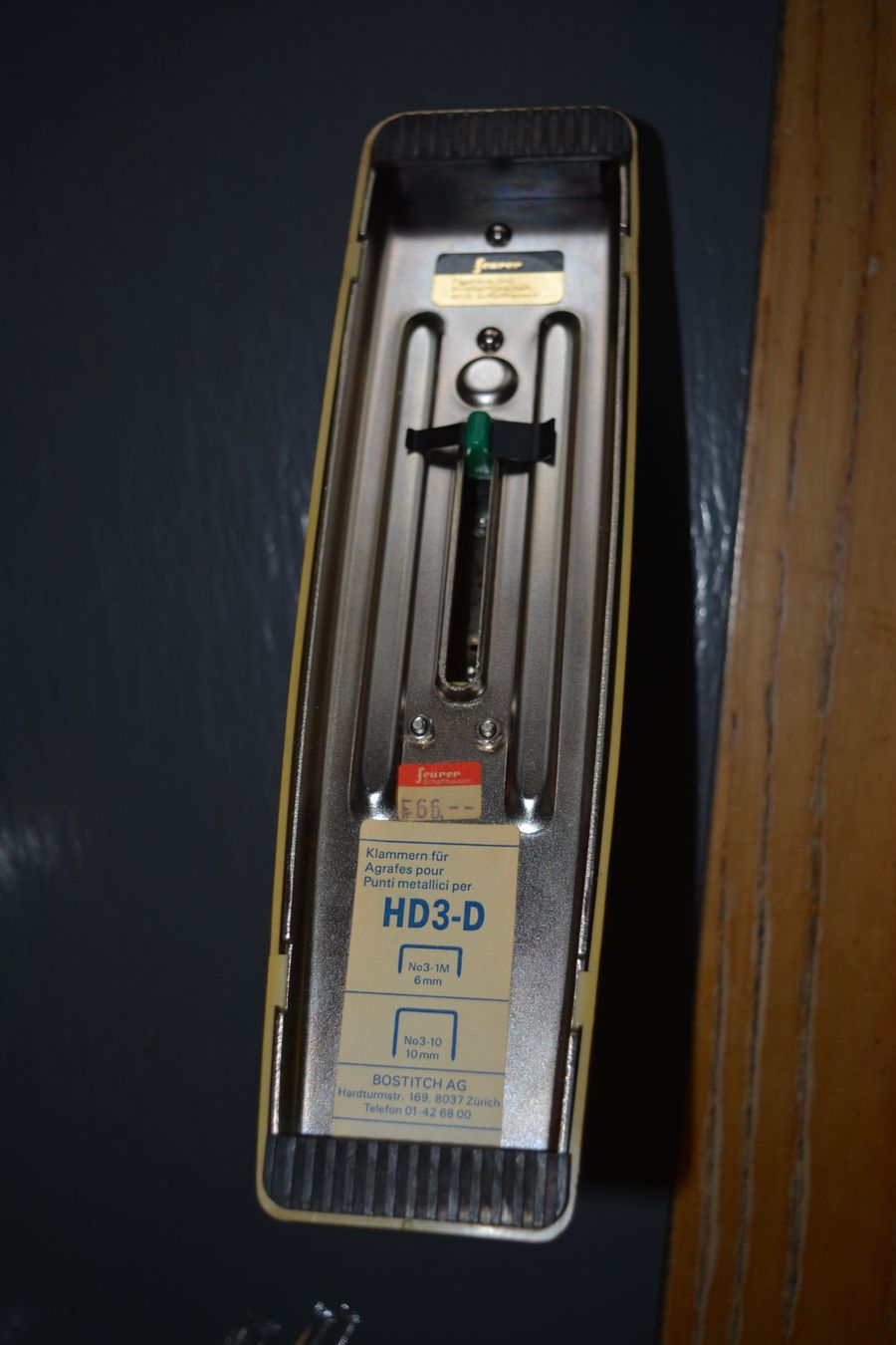 Macchine rilegatrici: VINTAGE HEFTER  BOSTITCH HD-30 – Usato da Weissbad venduto da Usw63 6