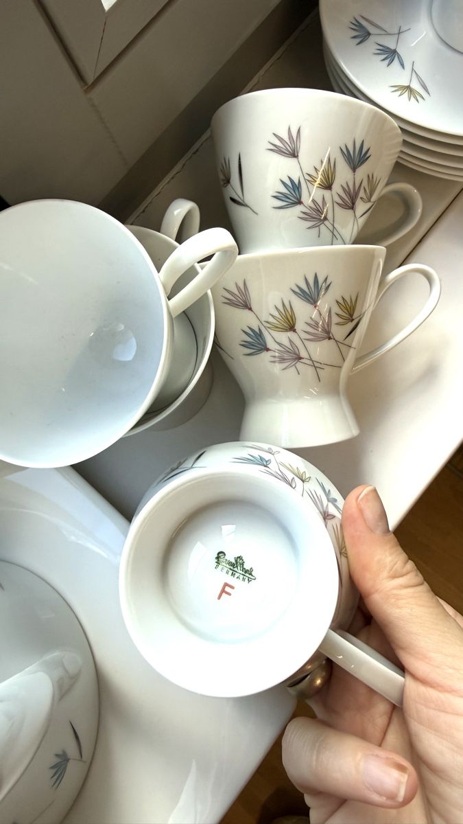Rosenthal Set di piatti: Rosenthal "Form 2000 Blütenspiel" Kaffeeservice, 15-teilig  – Usato da Kreuzlingen venduto da ire_9kl2 2