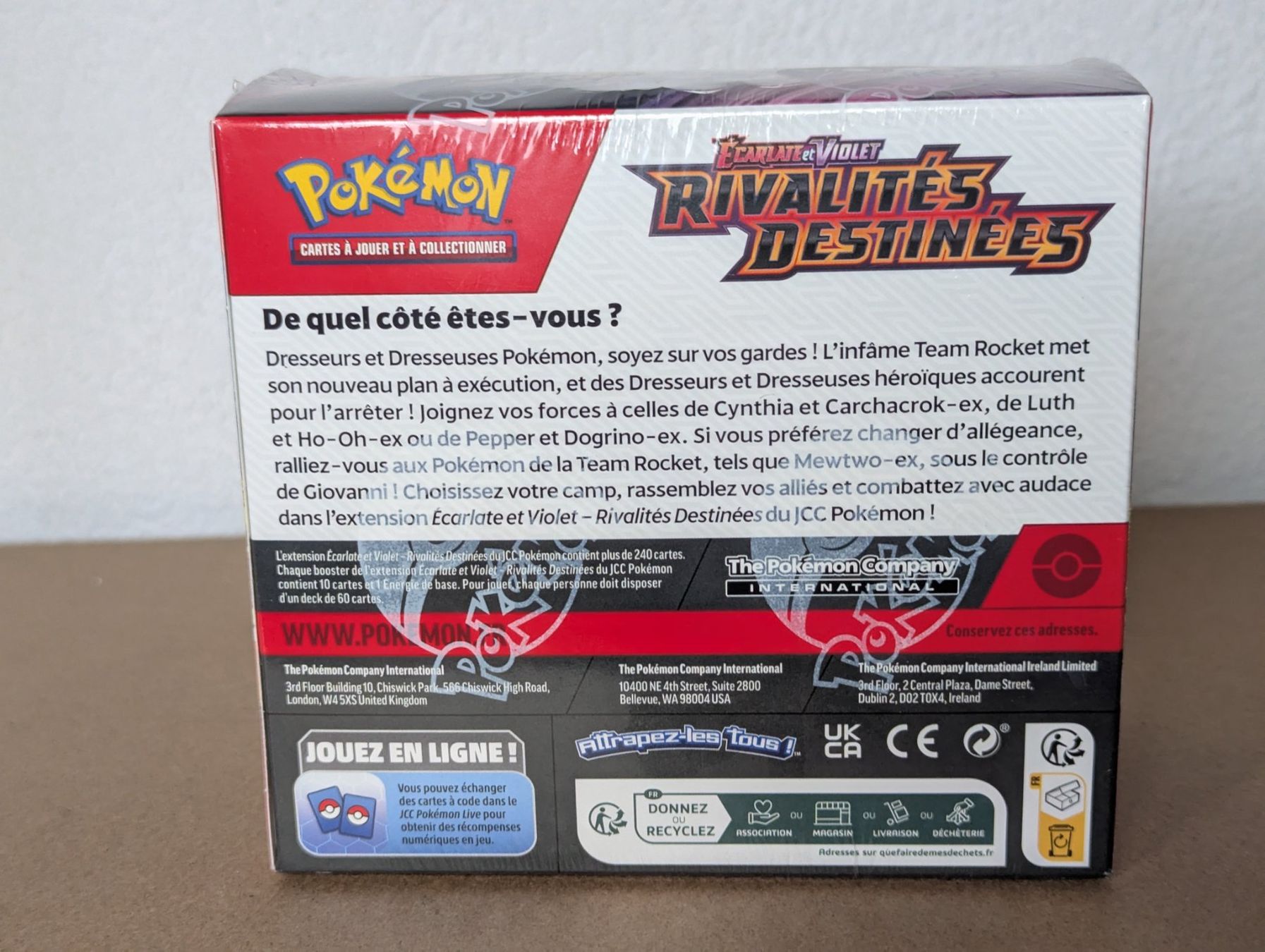 Pokémon Carte collezionabili: Display Pokémon Rivalités Destinées FR – Nuovo e nell'imballaggio originale da Yvorne venduto da Bocchino_1291 2