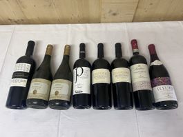 8 Flaschen Weine (22)