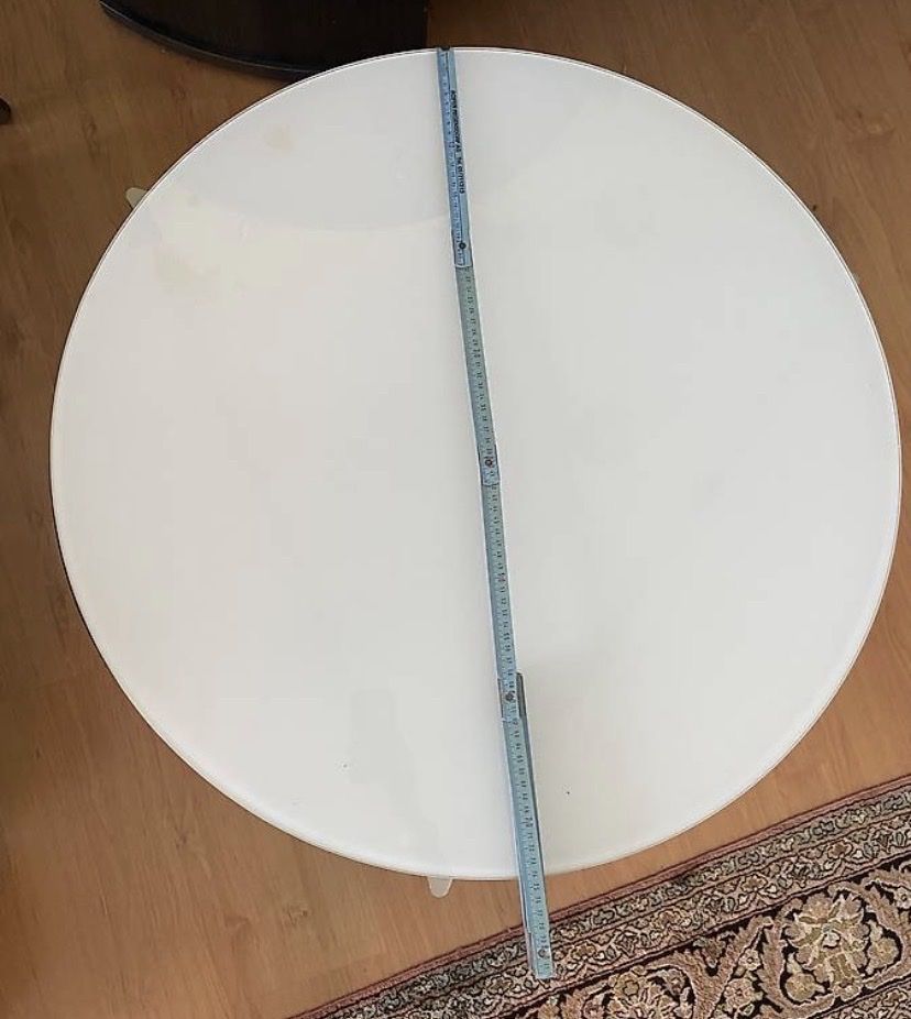 Tavoli: Salontisch rund, weiss - IKEA Strind – Usato da Teufen ZH venduto da Chaeferli2009 1