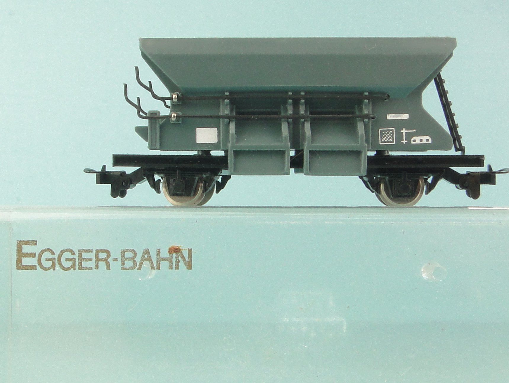 Egger-Bahn Modellini di ferrovie: Egger-Bahn H0e Kieswagen – Usato da Bülach venduto da cann11 2