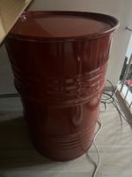 TONNEAU - BARIL EN METAL GRENAT