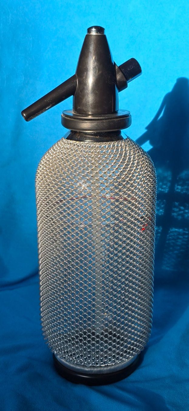 Flaschen: Siphon à eau vintage filet métal – Gebraucht aus versoix von moonkey02 2
