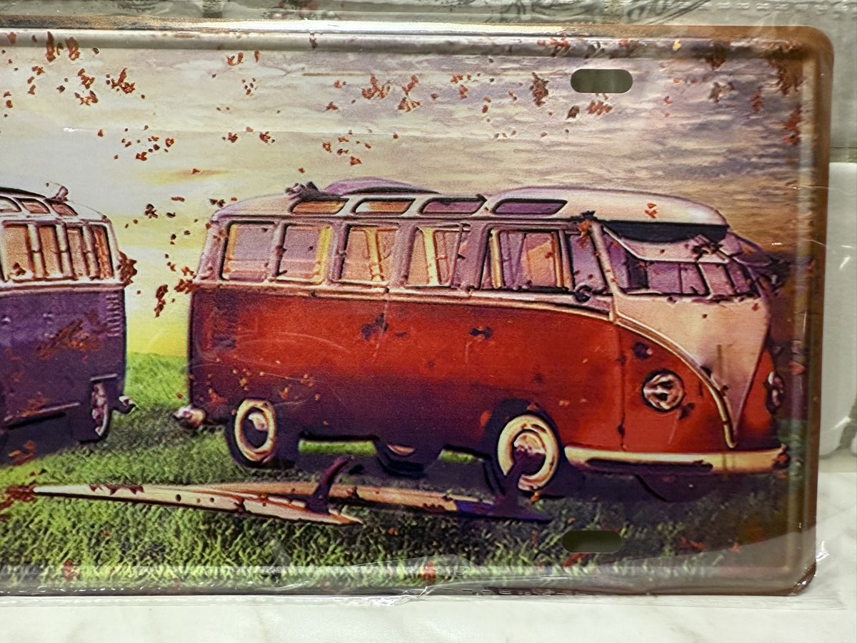 Insegne: Blechschild VW T1 15x 30cm NEU – Nuovo e nell'imballaggio originale da Messen venduto da Versber 2