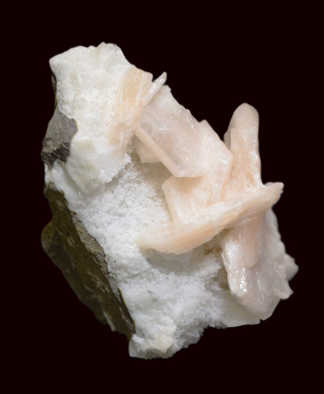 Mineralien & Heilsteine: Stilbit aus Indien – Neu (gemäss Beschreibung) aus Grabs von Fadenquarz 1