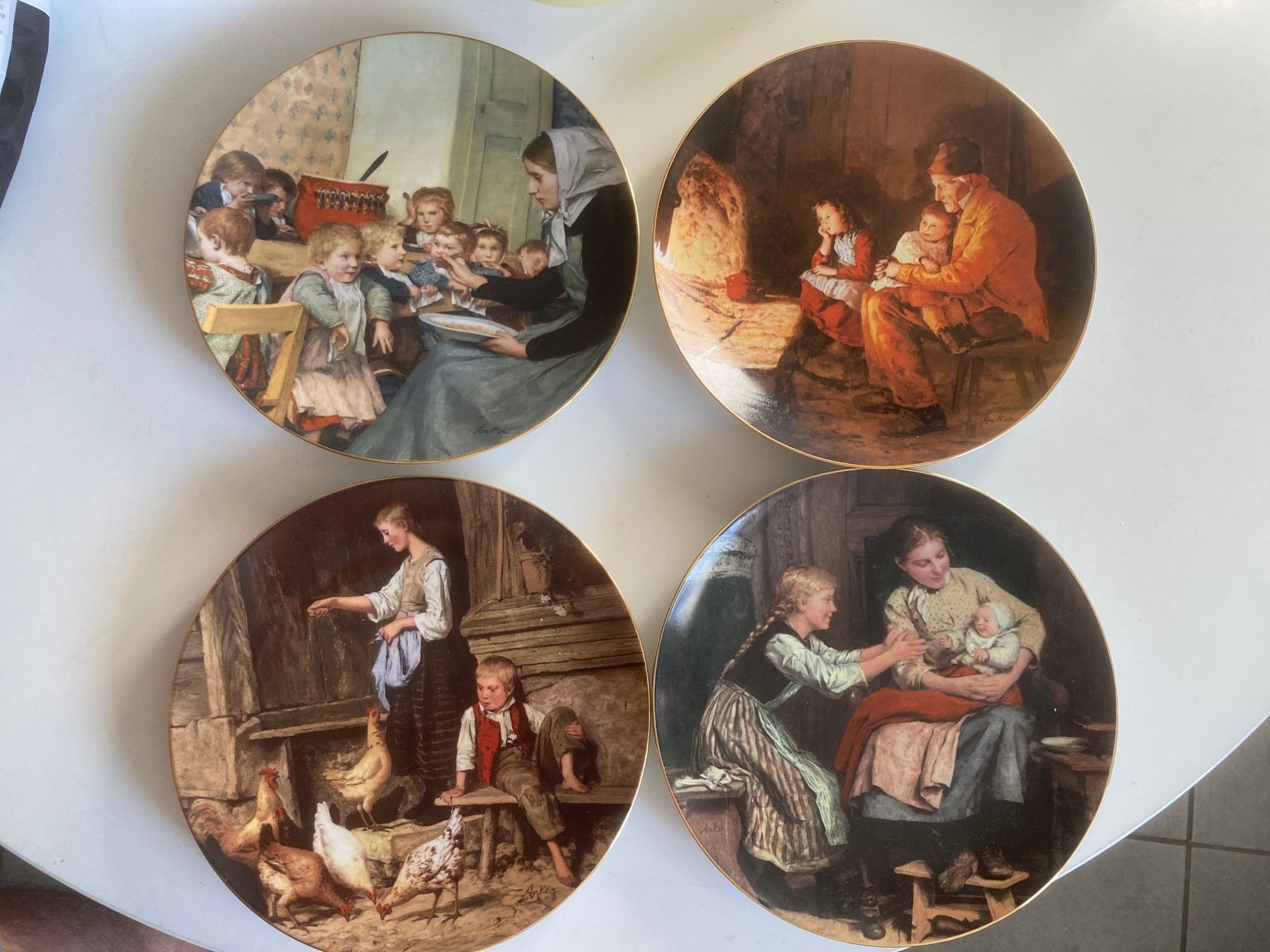 Assiettes: 4 Langenthal - Anker -Teller 1986 - 1988 – D'occasion à Zürich par Chaeffeler