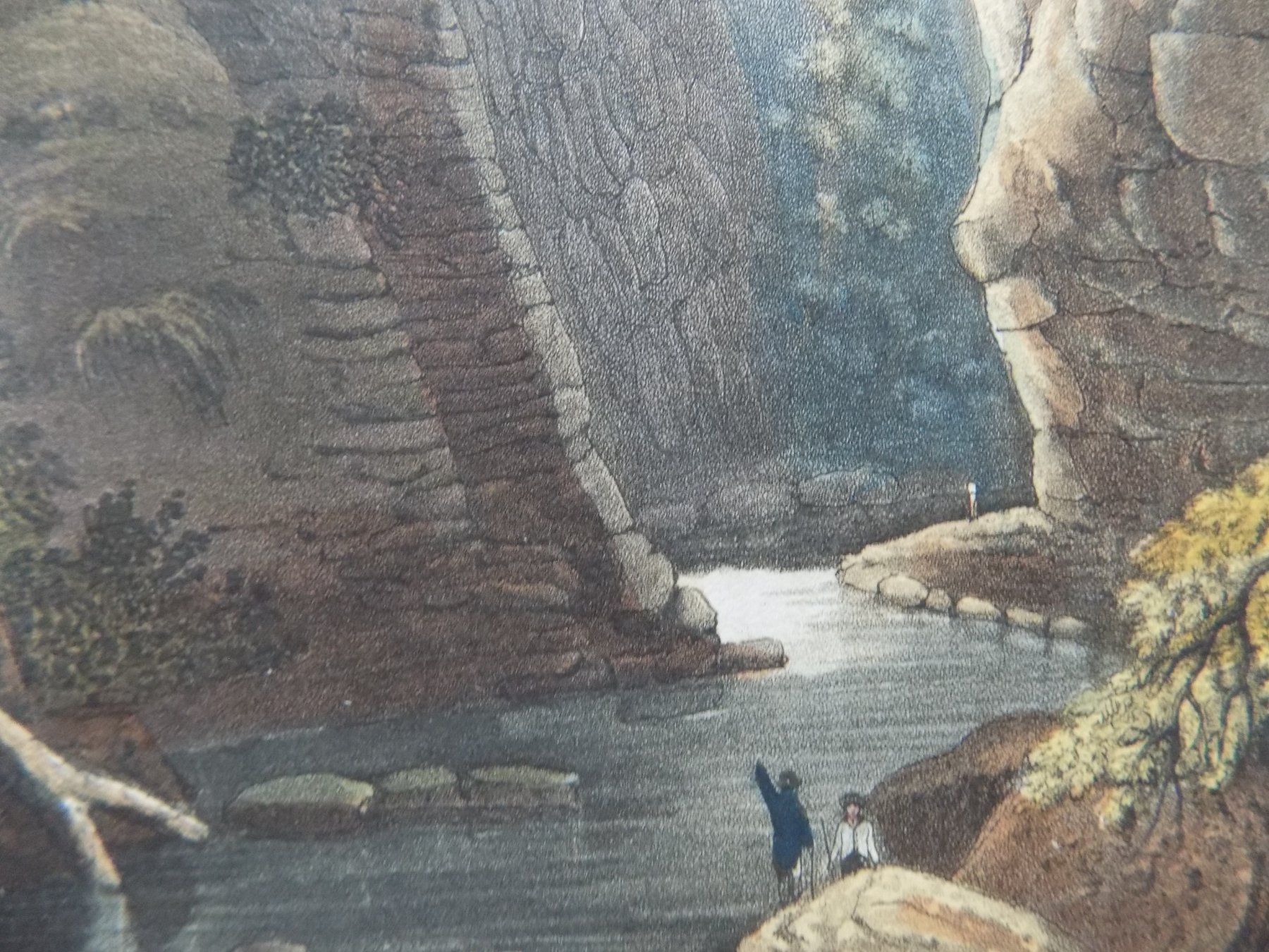 Incisioni: Natural Bridge Kupferstich – Usato da Risch venduto da Antikfee 5