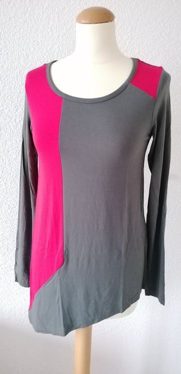 Maglioni & Felpe: Langarmshirt, Grössse 34, Grau/Pink, Herbst – Usato da Emmen venduto da Tigerlady 2
