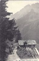 Le Chatelet,  sur le chemin d'Anzeindaz