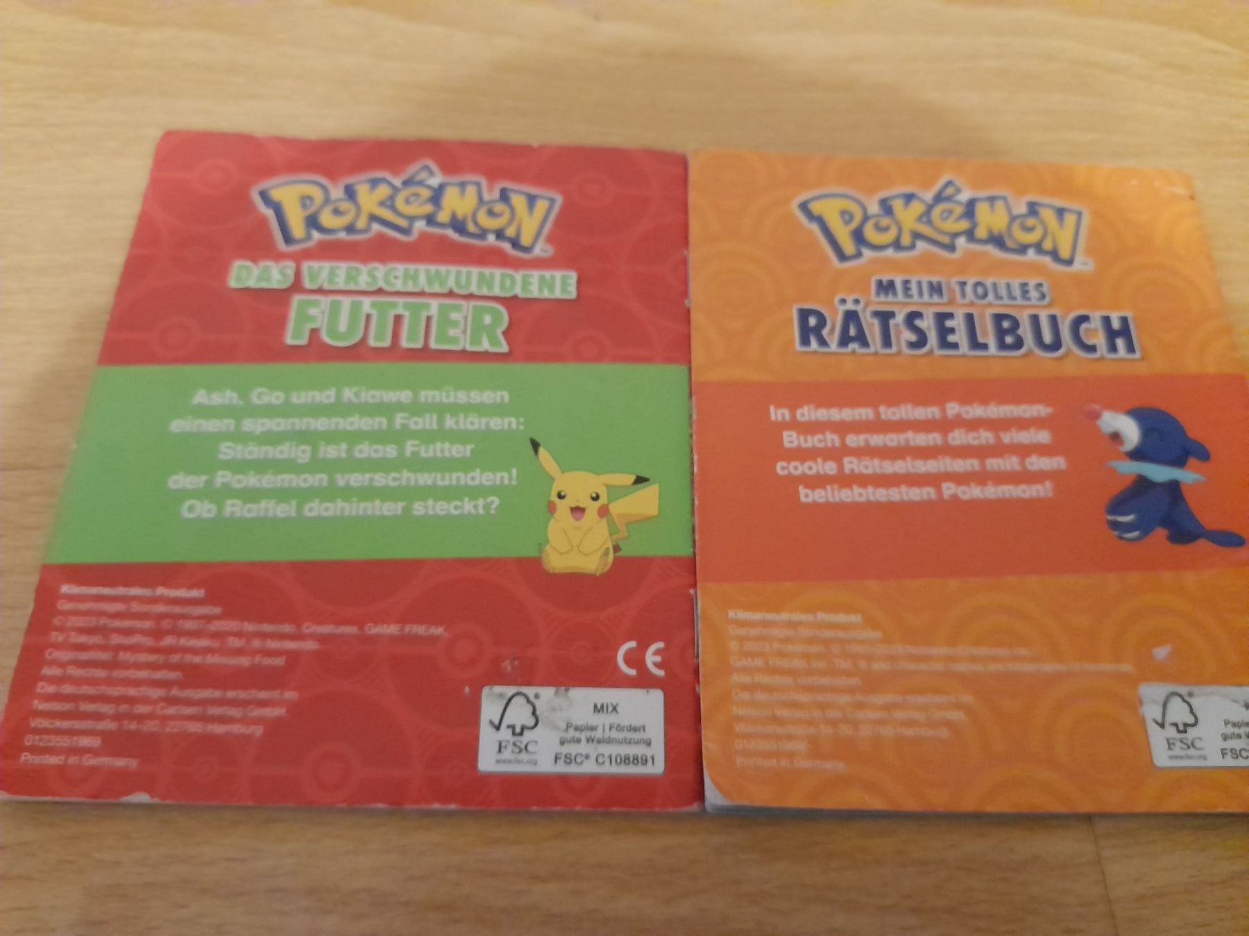 Libri: Pokemon Mini Büchlein- Das verschwundene Futter, Raetselbuch – Usato da Lustmühle venduto da chevi03 1