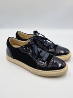 Navyboot Damen Sneakers Dunkelblau Gr. 37  Satin 