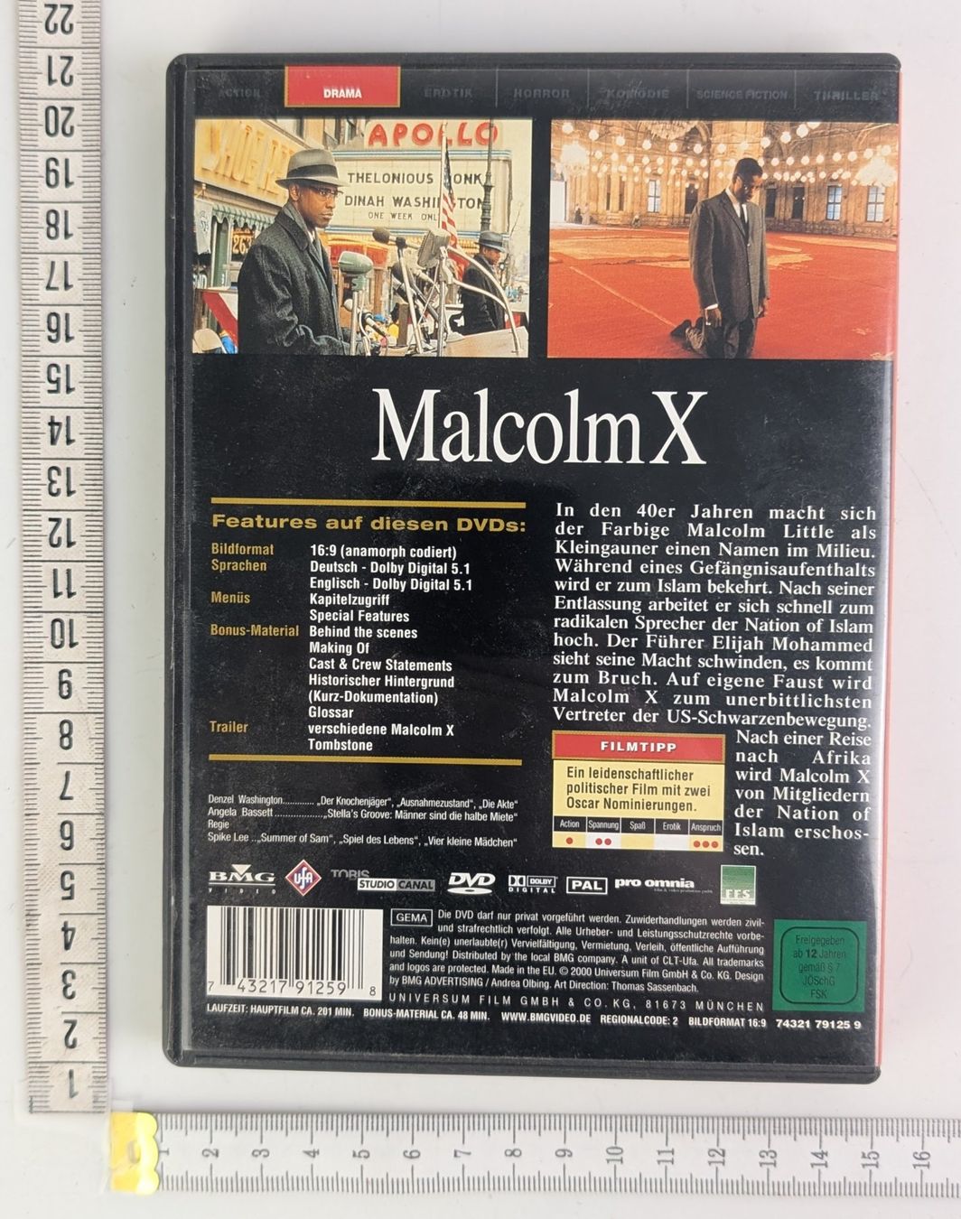 Alle DVDs: Malcolm X - DVD mit Denzel Washington – Gebraucht aus Zürich von axolottchen 1