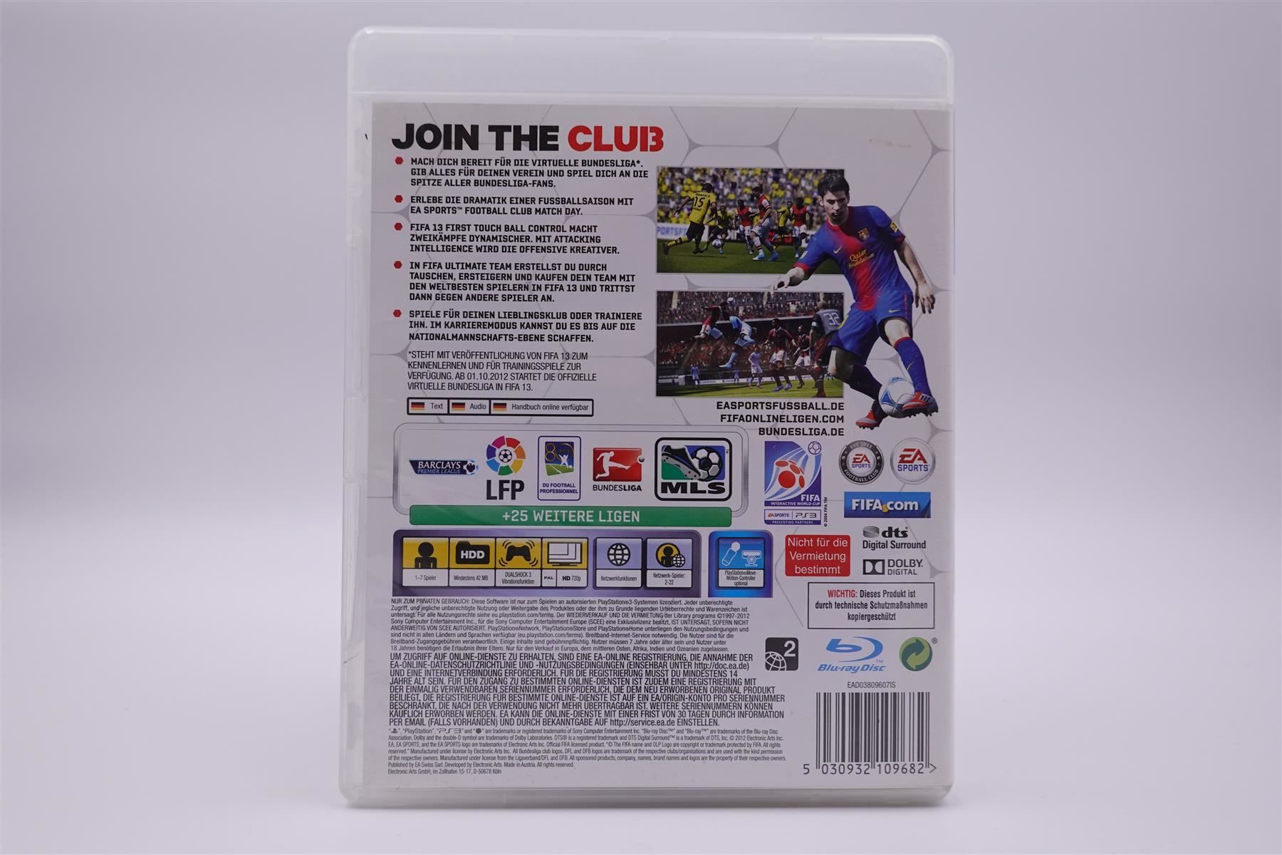 Sony Giochi: FIFA 13 (PS3) – Usato da Herisau venduto da ZelliZone 1