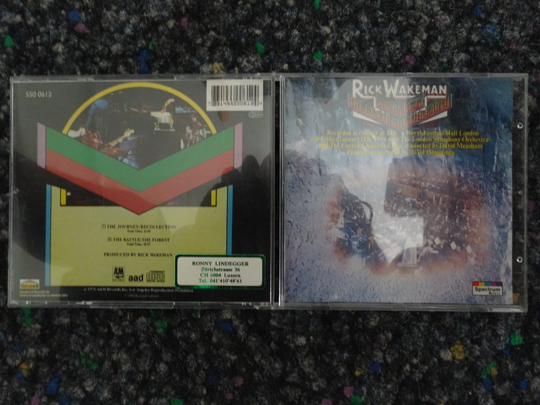 CDs: CD : Rick Wakeman – Gebraucht aus Lotzwil von Kiddis