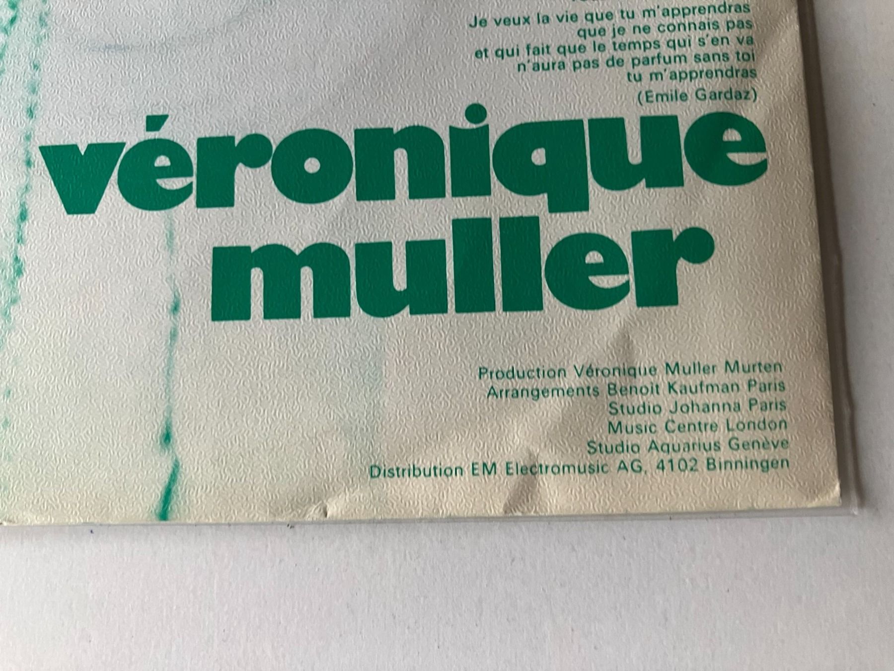 Dischi in vinile: Véronique Muller – Usato da Aarwangen venduto da Jukebox3 3