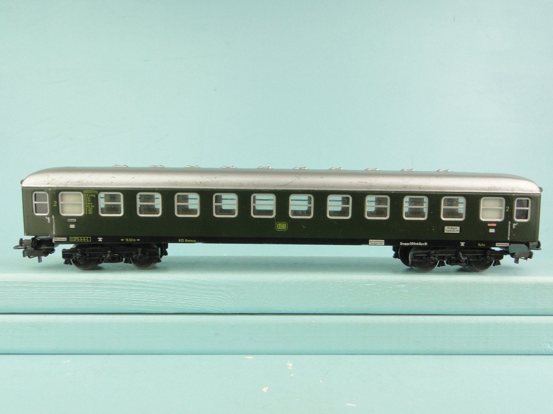 Märklin Modellini di ferrovie: Märklin H0 DB 2 Klasse, Blech – Usato da Bülach venduto da cann11 4