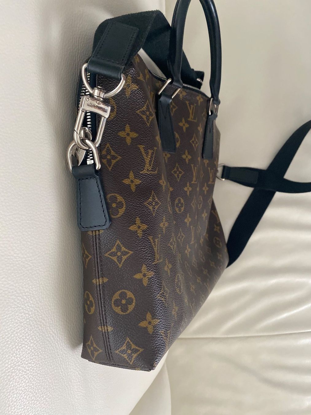 Louis Vuitton Taschen: LOUIS VUITTON Porte Documents Jour Macassar Monogram Canvas – Neu und originalverpackt aus Winkel von ferrari2022 6