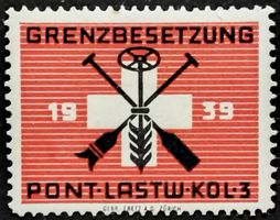 Soldatenmarken 2.WK, Pontonier Lastwagen Kol 3, Wi Pont 29