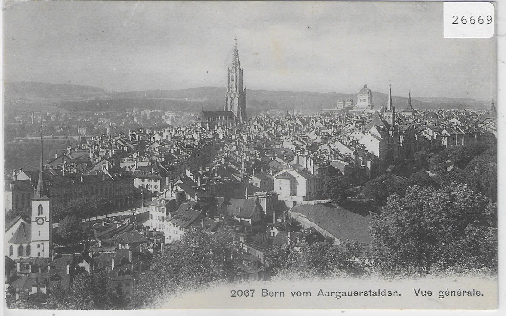 Cartoline postali: Bern vom Aargauerstalden - Vue generale – Usato da Ettingen venduto da Kartenplanet