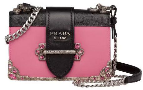 Prada Taschen für Damen: Prada Caskier Crystal Tasche / sac – Gebraucht aus Collonges von Auganien