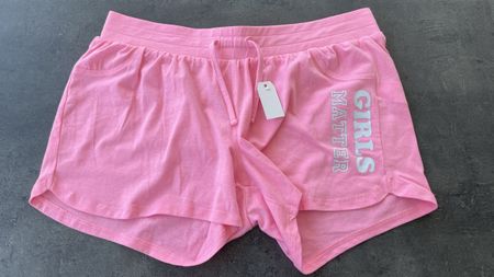 Rosa Mädchen Shorts "Girls matter" Gr. 176