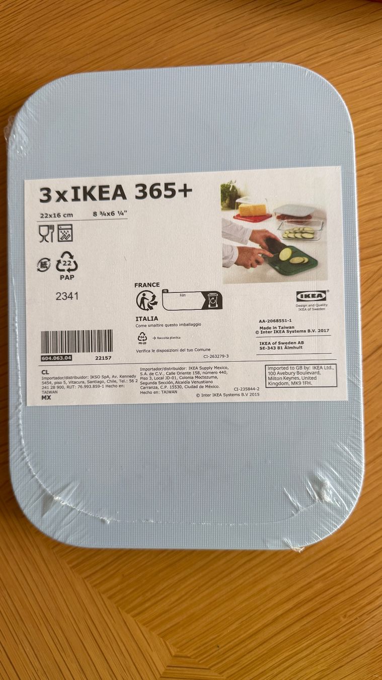 Ikea Elettrodomestici da cucina: 3x Schneidebrett NEU – Nuovo e nell'imballaggio originale da Basel venduto da Boelleli69 1