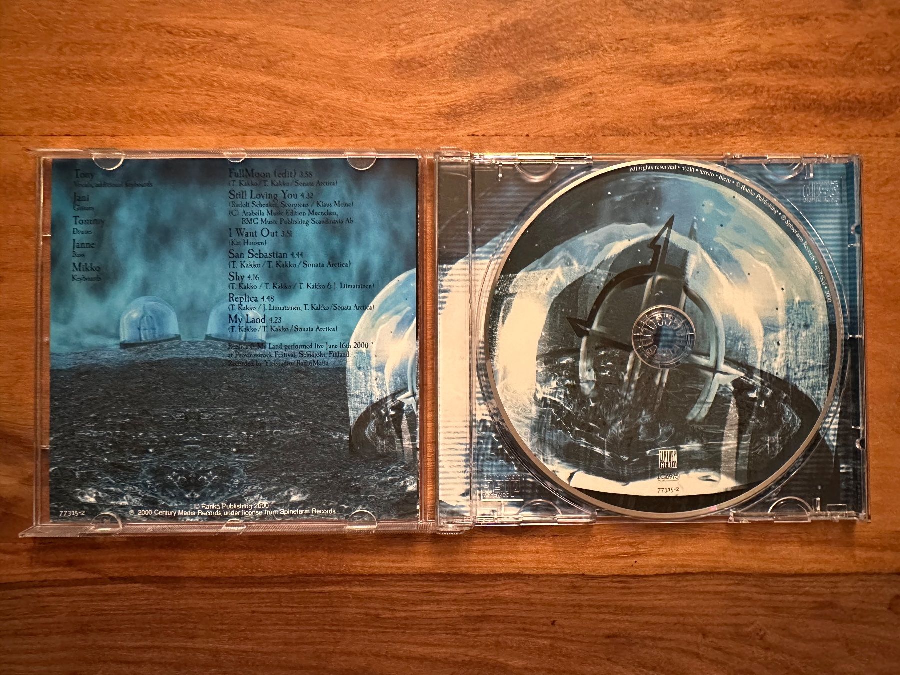 CD: Sonata Arctica - Successor – Usato da Horgen venduto da flyingpenguin2000 1