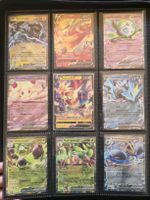 Pokemon Sammelkarten Set 9 Karten V und GX Zustand gut