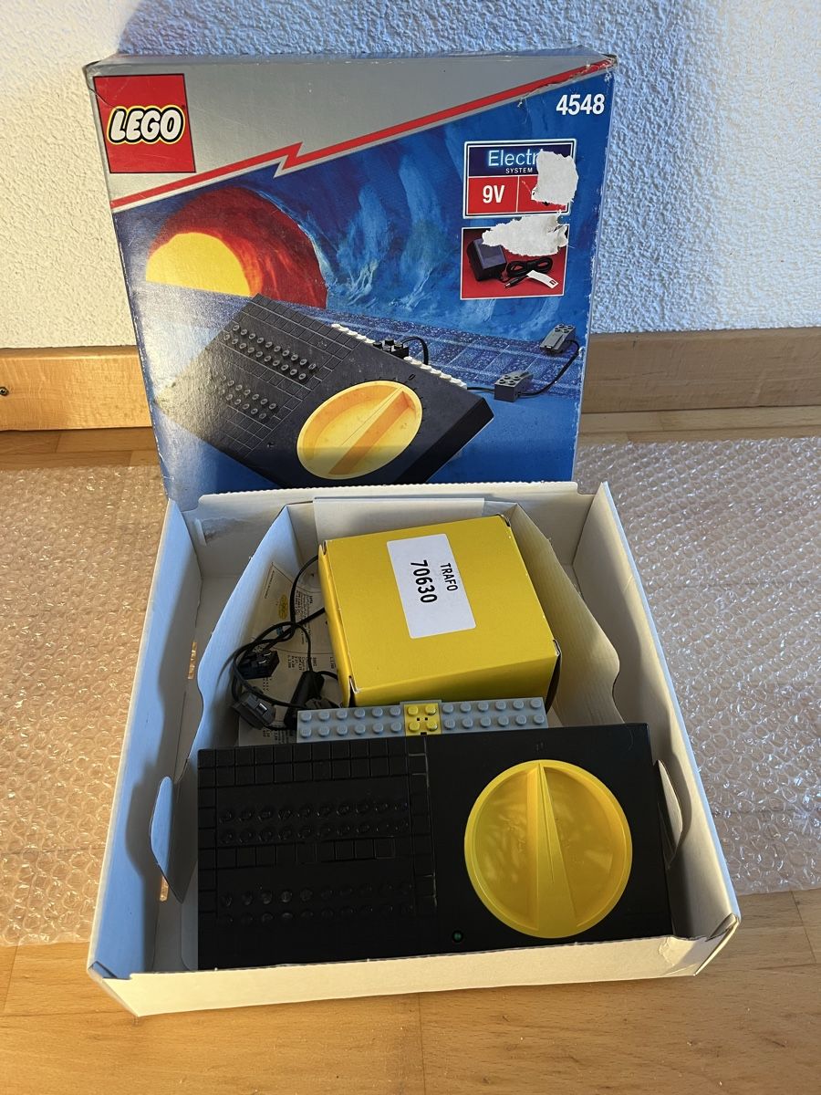 Lego Eisenbahn 9V Trafo, 4548 neu und originalverpackt (Neu (gemäss ...