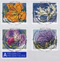 2011,SATZ,DAUERMARKEN GEMÜSEBLÜTEN, ET-VOLLSTEMPEL, 3.3.2011