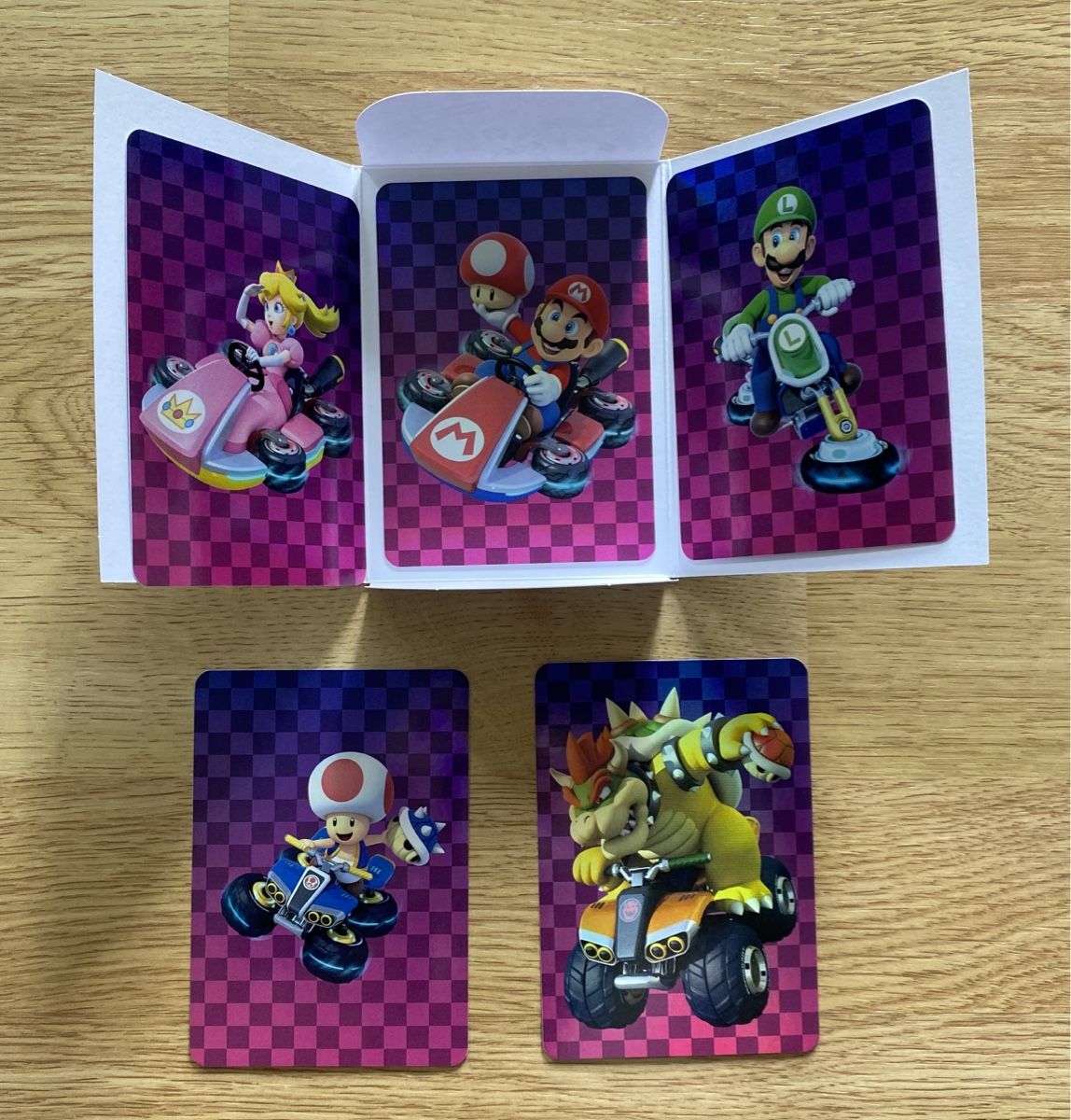 Carte collezionabili: 5 Mario Kart Karten mit Pisten – Nuovo e nell'imballaggio originale da Rafz venduto da SaintCruz