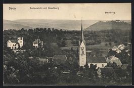 Seon, Teilansicht mit Staufberg aus der 