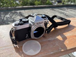 Nikon Camera Silver Black