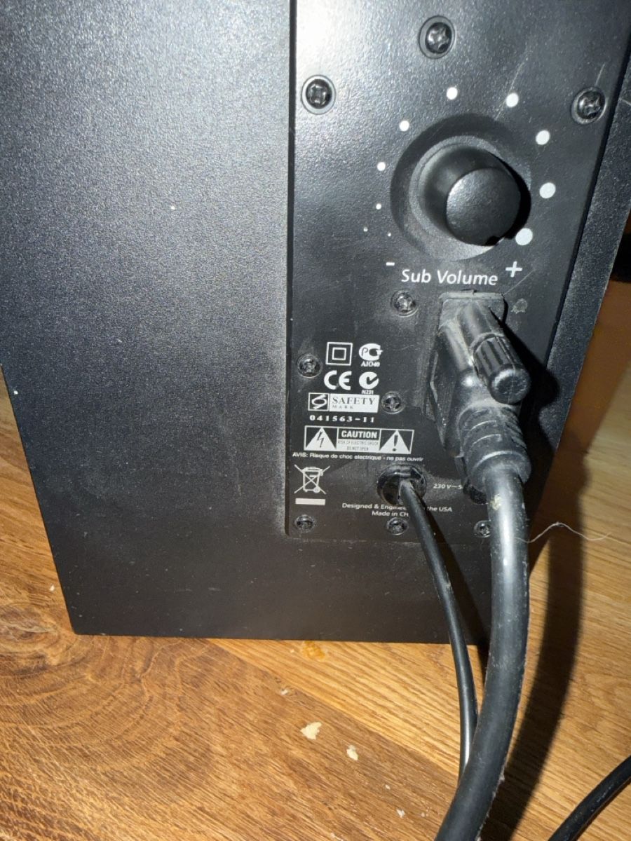Logitech Casse acustiche: Logitech X-230 2.1 PC-Soundsystem für Bastler oder Ersatz – Difettoso da Wabern venduto da MLPYAQ1027 4