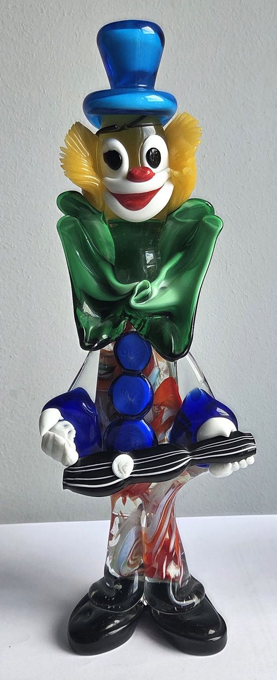 Murano Statuette: Murano-Glas Clown – Usato da Kriens venduto da 1mars10