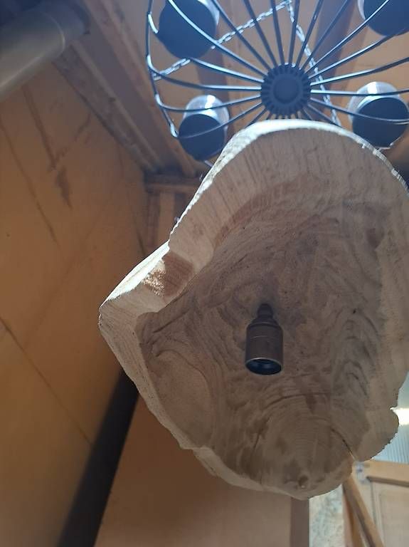 Lampen: Wunderschöne Holzlampe – Gebraucht aus Wahlendorf von clinos 1