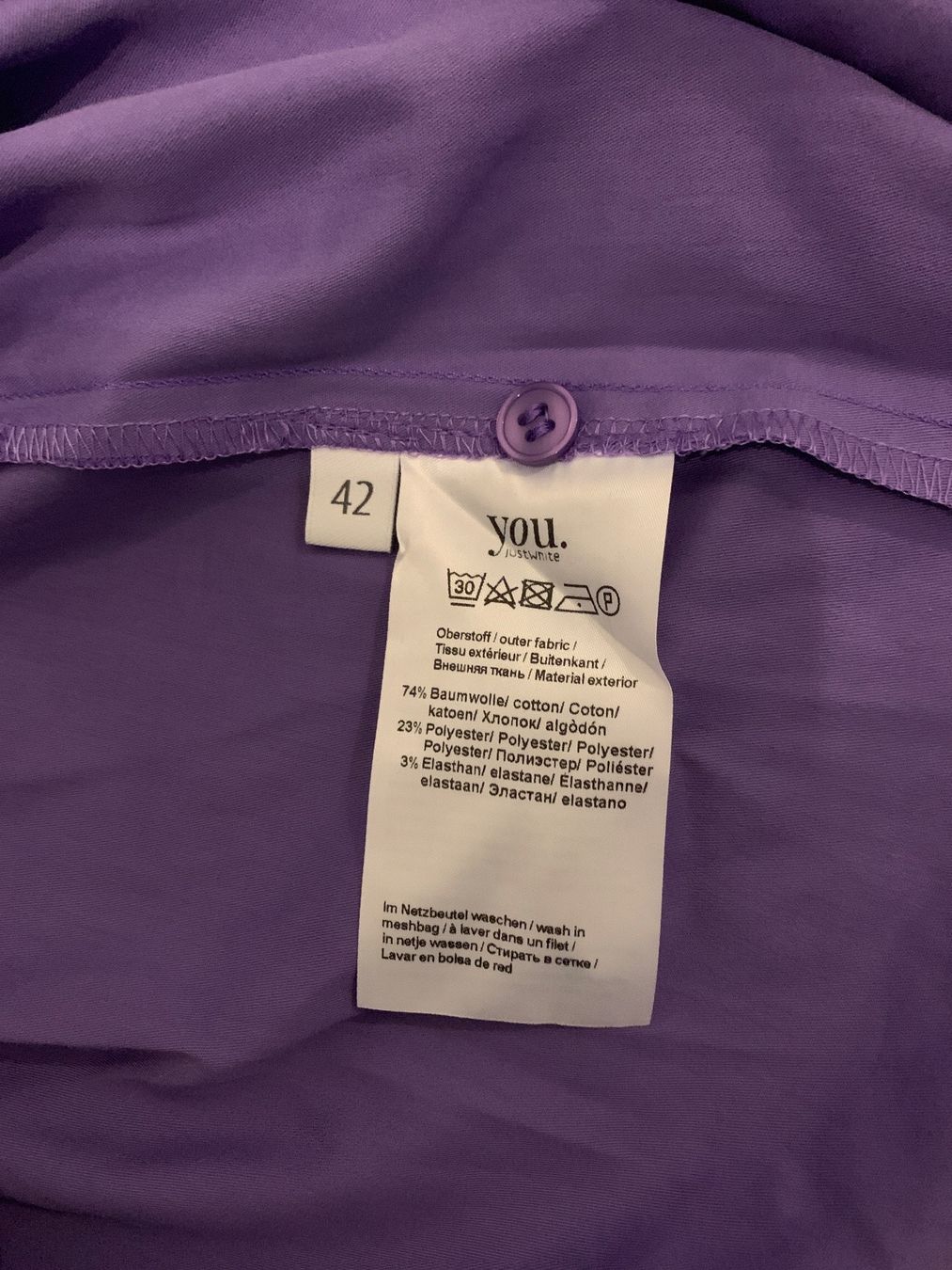 Camicette: Neue Bluse JustWhite verschiedene Grosse 42/38 – Nuovo e nell'imballaggio originale da Lausen venduto da tiguan07 3